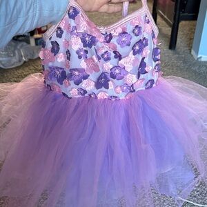 Floral Fantasy Kids Dance Costume